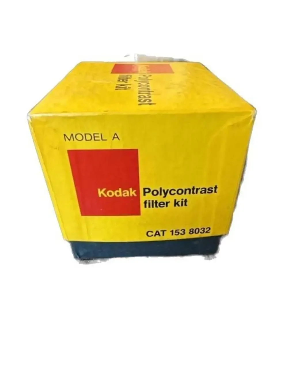 Vintage Kodak Polycontrast Filter Kit Model A with 7 Filters, Holder, Computer